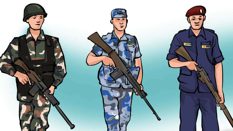 निर्वाचनअघि सुरक्षाकर्मीले राजीनामा दिन र बिदामा बस्न नपाउने