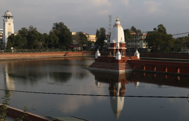 भाइटिकाको दिन बिहानै खुल्यो रानीपोखरीस्थित बालगोपालेश्वर मन्दिर