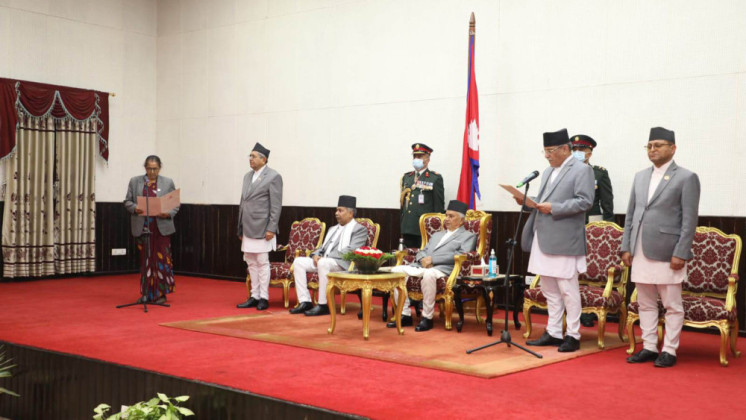 नेकपा एसकी नन्दा चपाईं बनिन् भौतिक पूर्वाधार राज्यमन्त्री