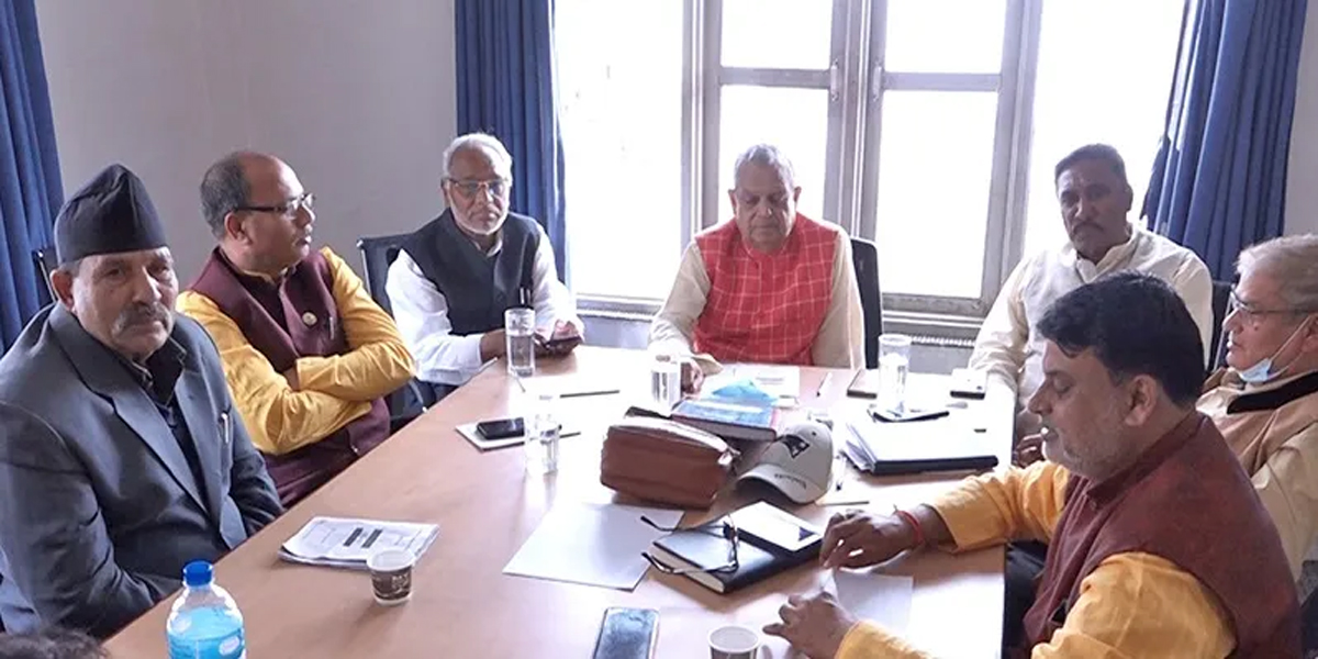 लोसपाको कार्यकारिणी समितिको बैठक बस्दै
