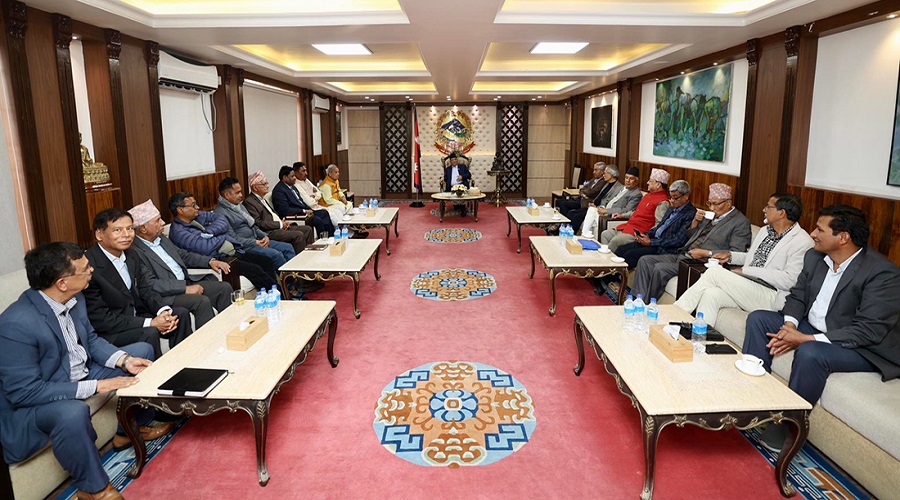 सत्ता साझेदार दलका शीर्ष नेताहरूको बैठक बस्दै