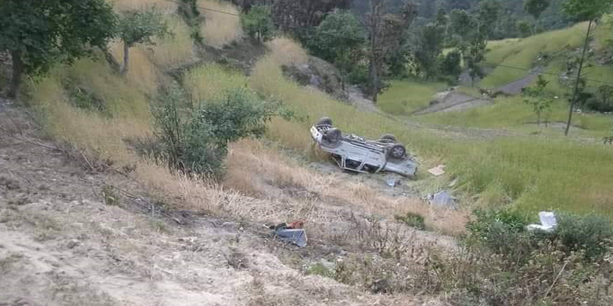 बझाङमा जीप दुर्घटना हुँदा एक जनाको मृत्यु