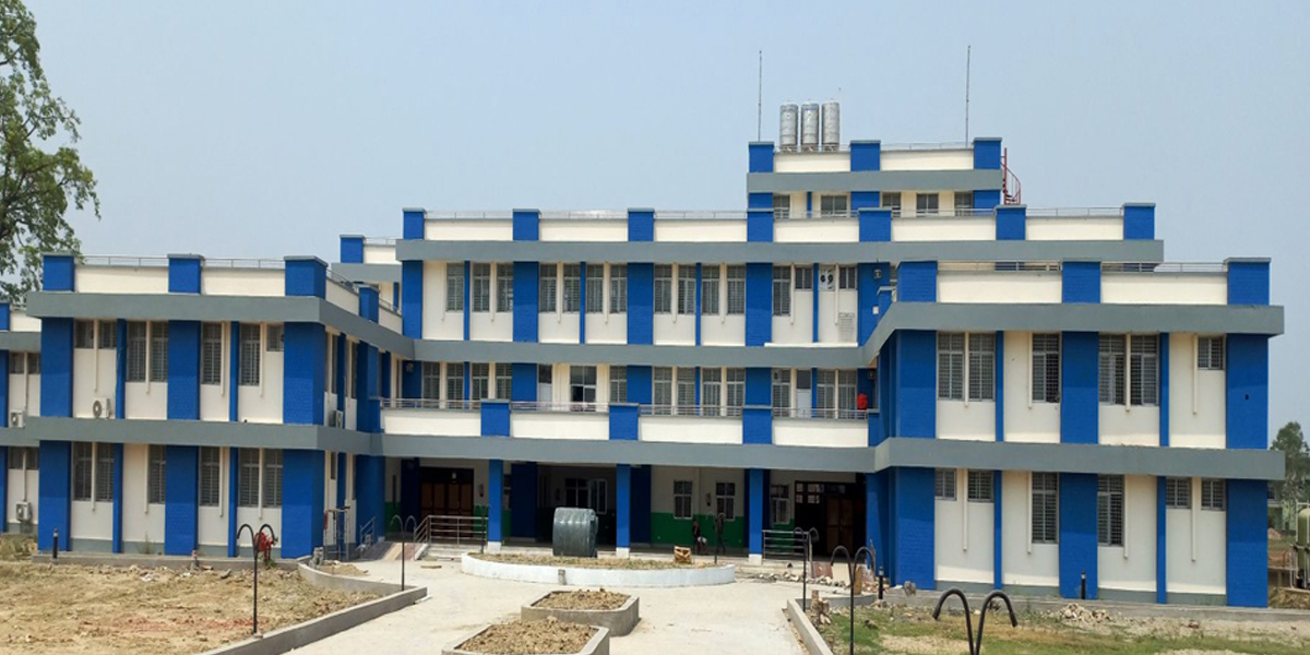 २२ करोडको लगानीमा ५० शैय्याको आयुर्वेद चिकित्सालय तयार