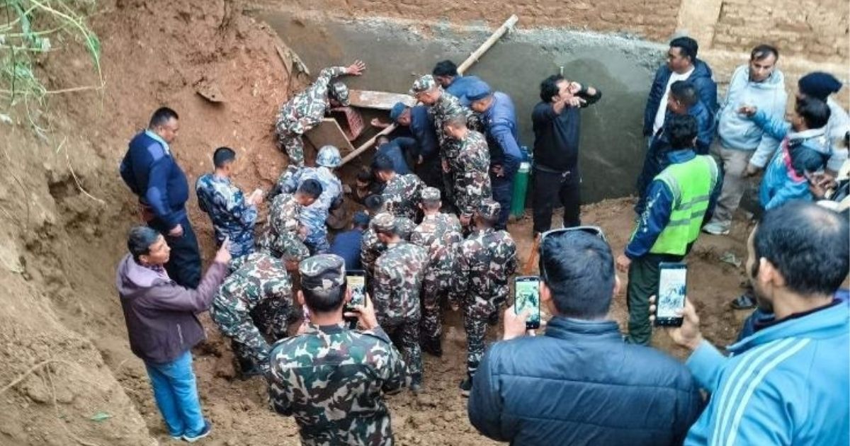 धादिङमा माटोको ढिस्कोले पुरिए दुई जना, यस्तो छ ताजा अवस्था