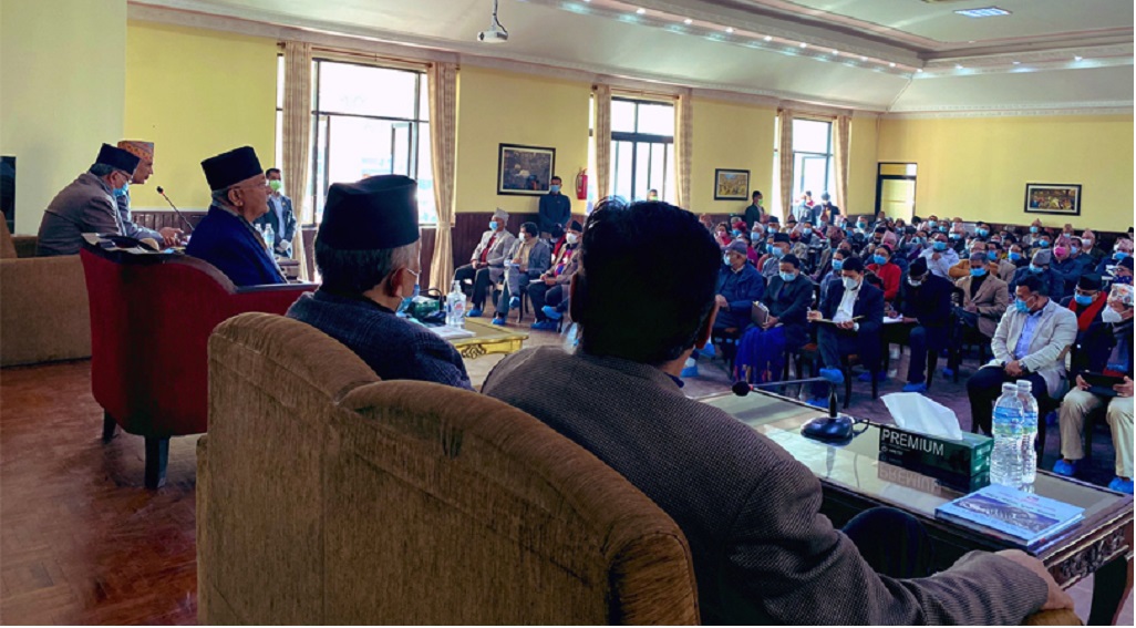 प्रधानमन्त्री ओलीले घोषणा गरे १ हजार १९९ सदस्यीय महाधिवेशन आयोजक समिति