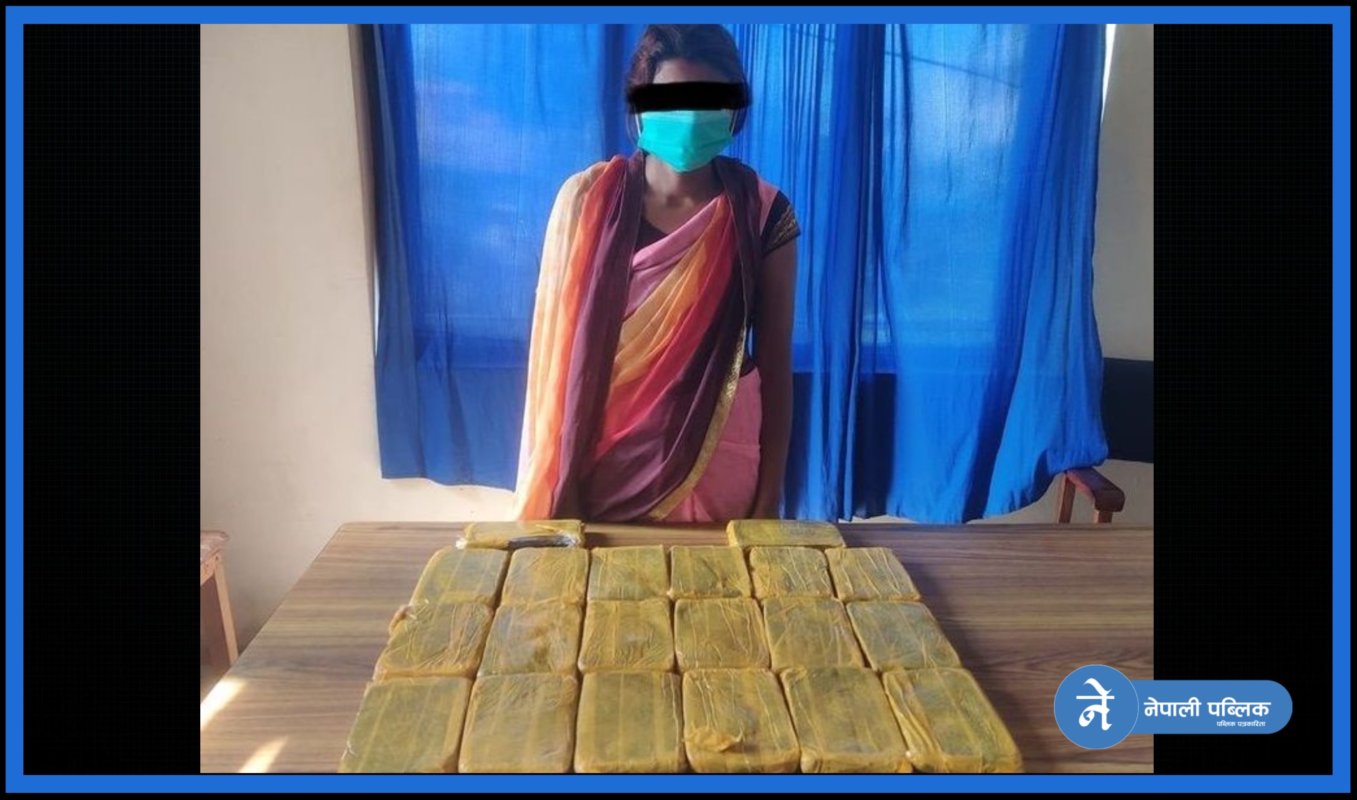 दश किलो चरेश सहित महिला पक्राउ