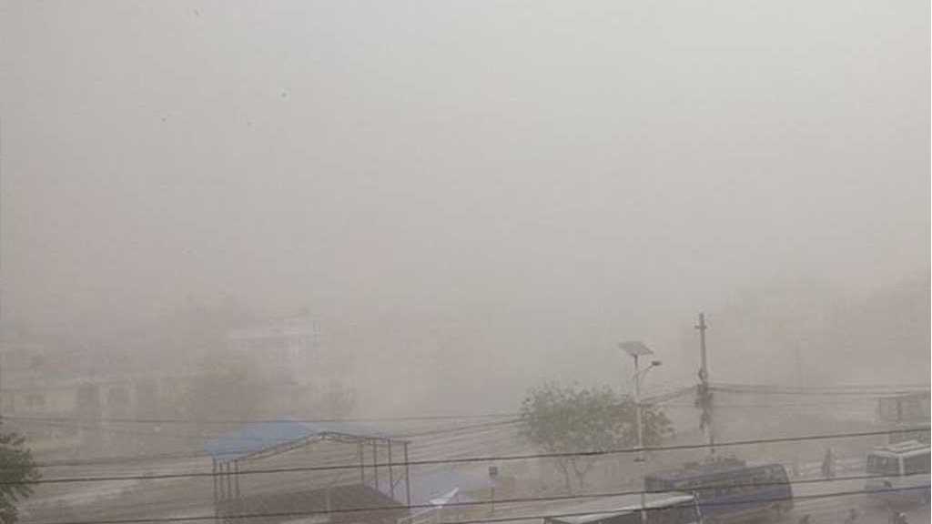 फोहरको आगलागीले काठमाडाैंमा प्रदूषण फैलिँदै