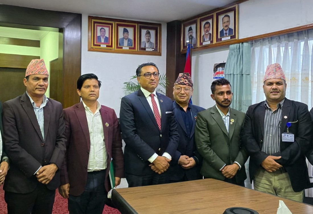 गेटामा चिकित्सा शिक्षा सञ्चालनका लागि आवश्यक बजेट विनियोजन गर्न अर्थमन्त्री डा वाग्लेसँग छलफल