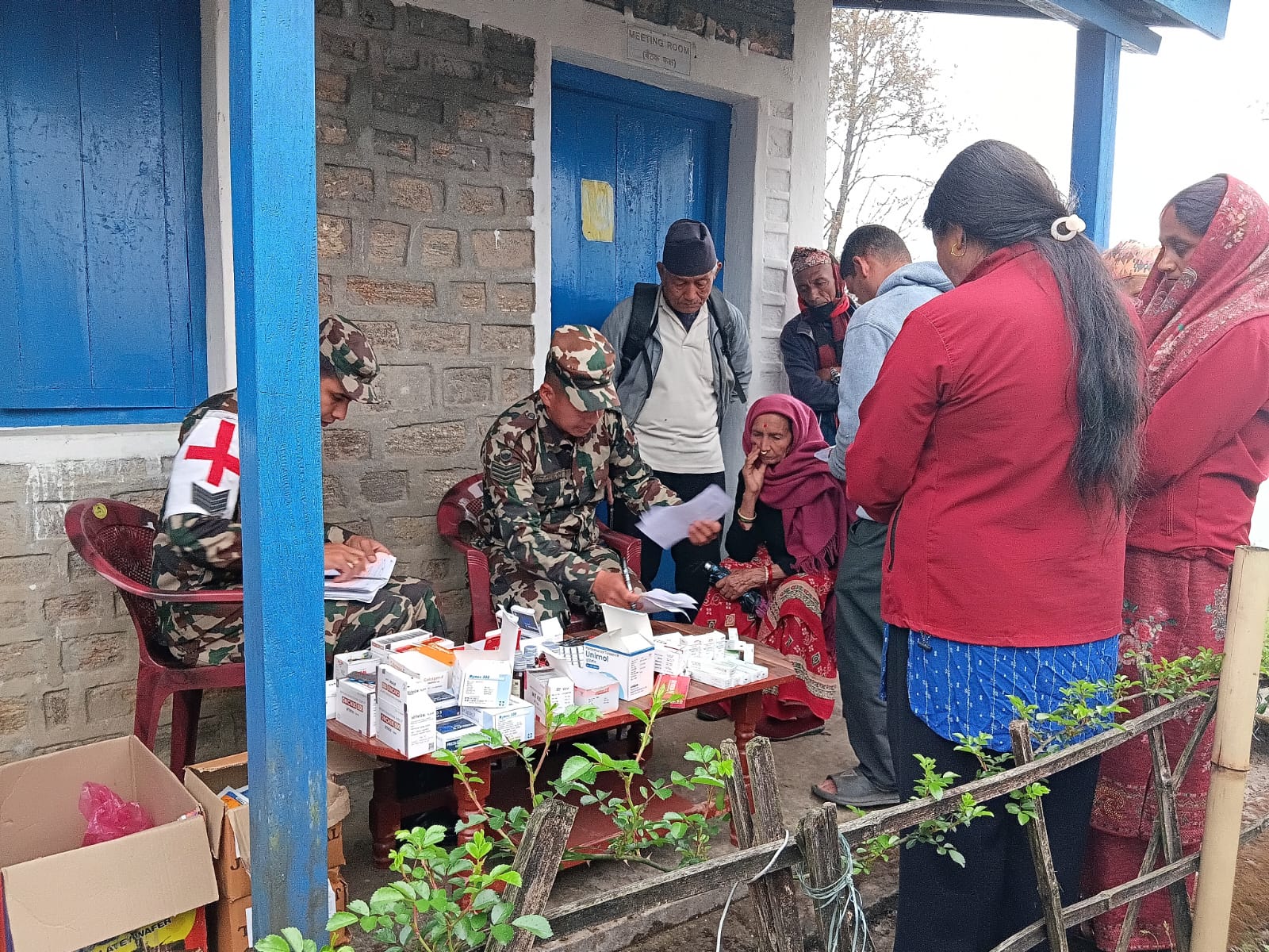 खोटाङमा सेनाको विशेष स्वास्थ्य शिविरमा २०० भन्दा बढी लाभान्वित