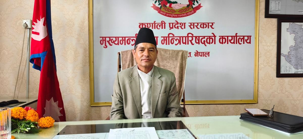 कर्णालीका मुख्यमन्त्री शाहीले भदौ ३ गते विश्वासको मत लिने