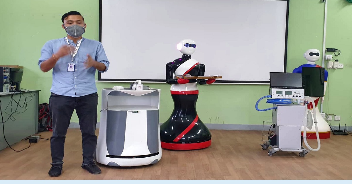 अब कोरोना बिरामीको उपचारमा रोबोट खटिने 