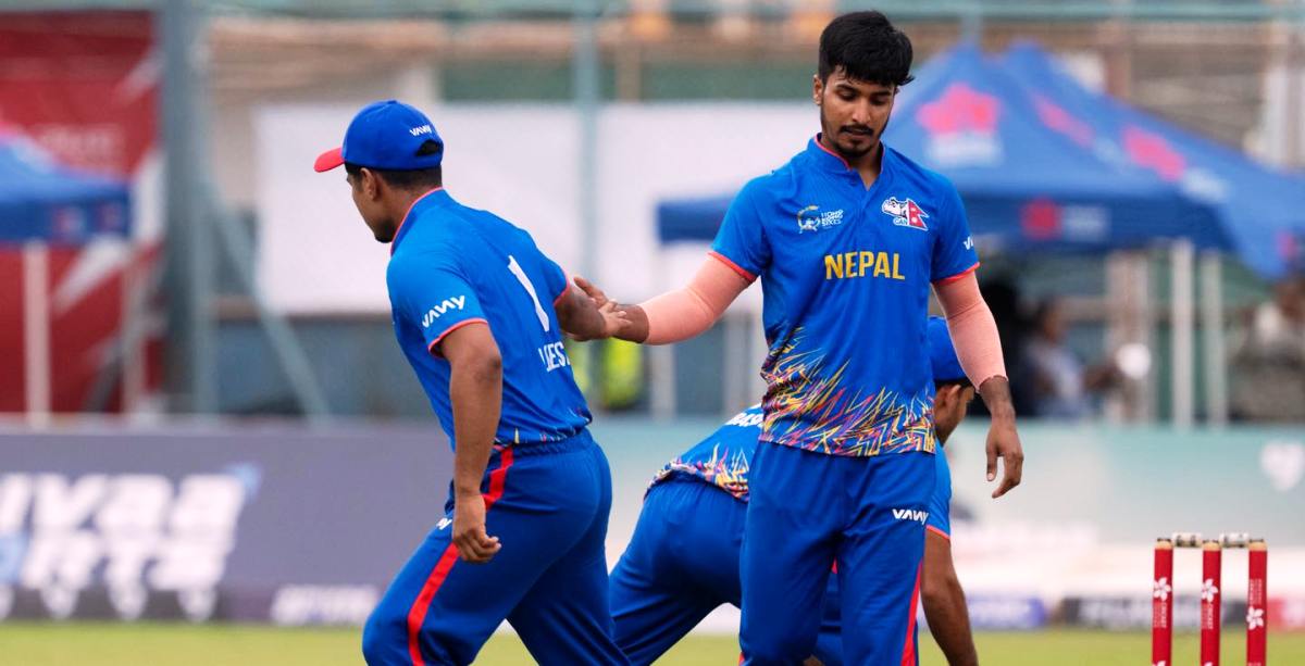 हङकङ सुपर सिक्सेसको पहिलो खेलमा नेपाल १७ रनले पराजित