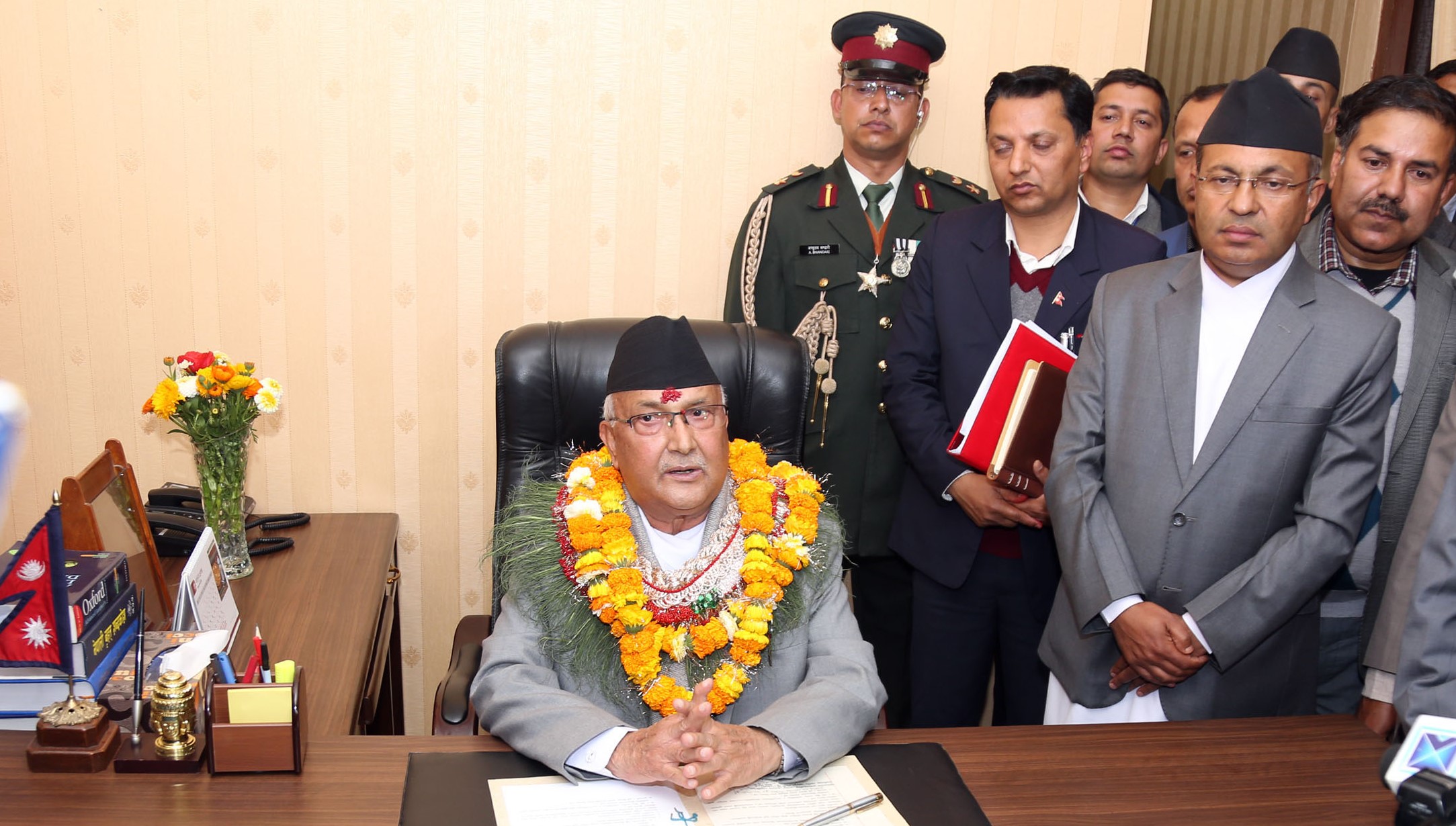केपी शर्मा ओली प्रधानमन्त्री नियुक्त, सपथ ग्रहण शुक्रबार
