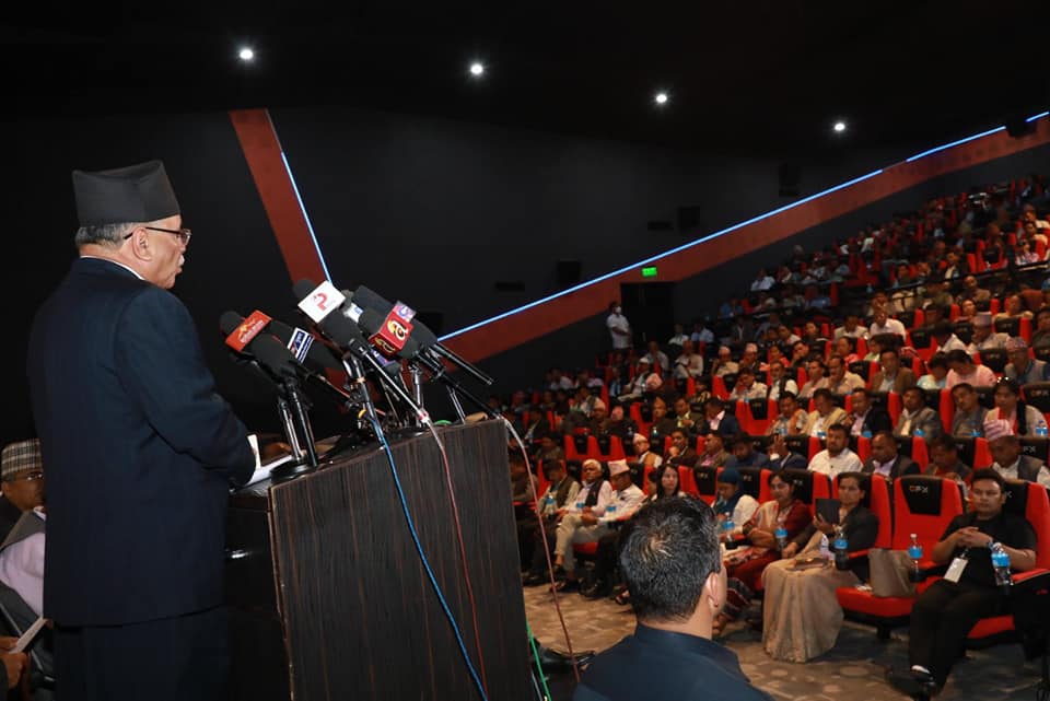 प्रचण्डको चेतावनीः दम्भ देखाए एमालेजस्तै कांग्रेसलाई ठेगान लगाउँछौं