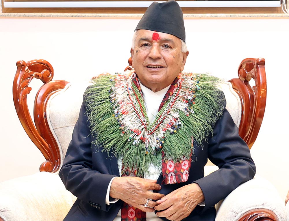 नवनिर्वाचित राष्ट्रपति पौडेलले आज शपथ ग्रहण गर्दै