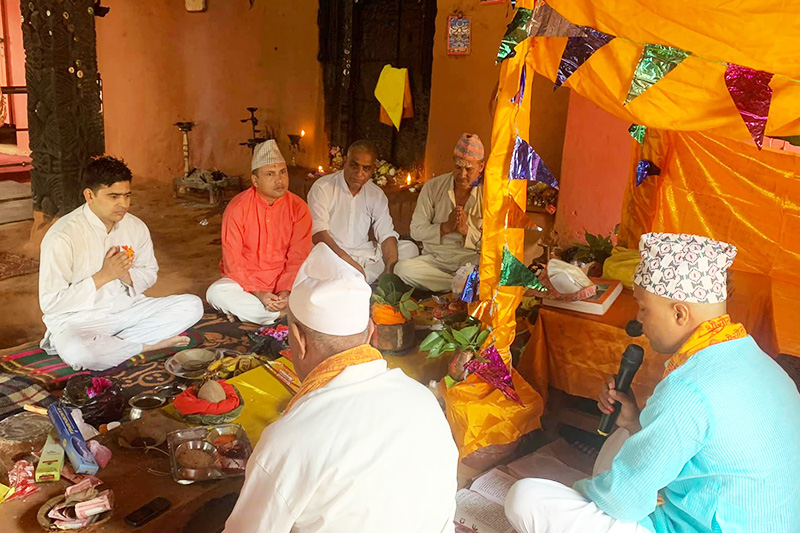 कोरोना महामारी रोक्न महायज्ञ