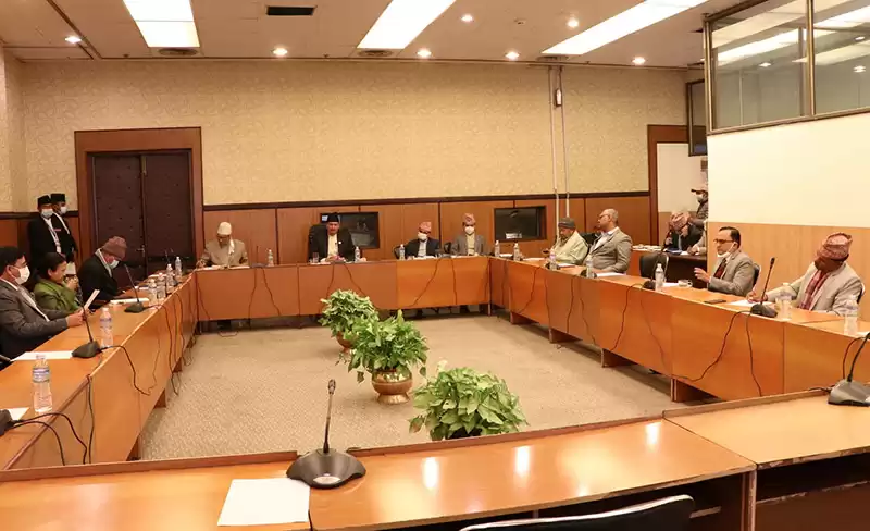प्रतिनिधिसभा अघि कार्यव्यवस्था परामर्श समितिको बैठक बस्दै