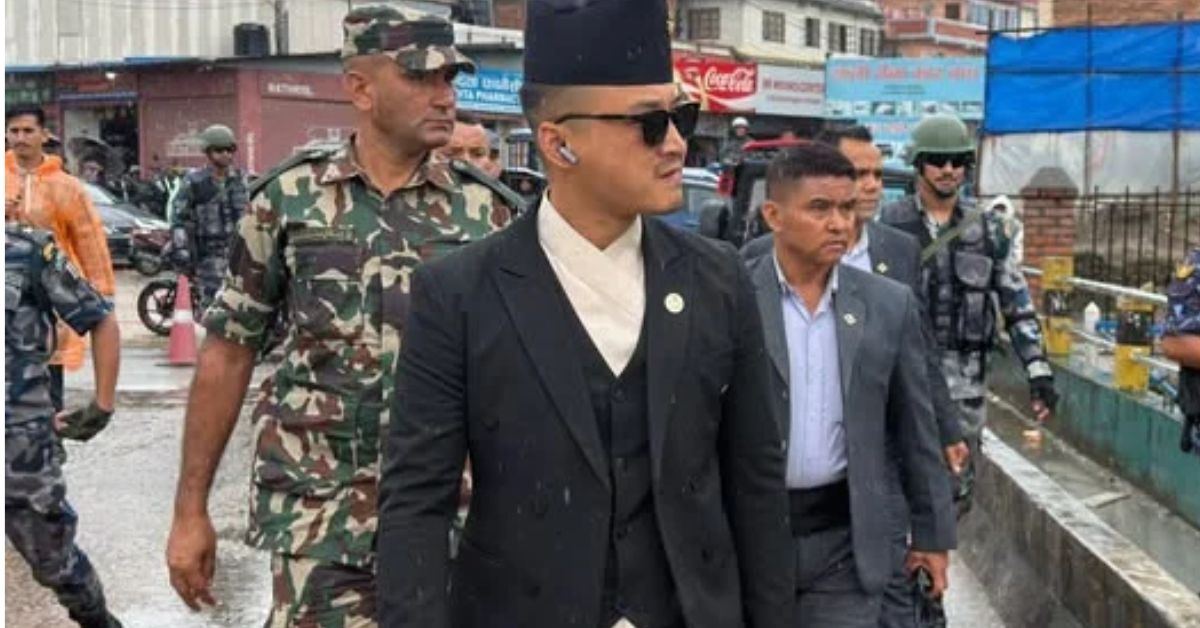 खोलाको बहाव बढेपछि च्यासल पुगे गृहमन्त्री गुरुङ