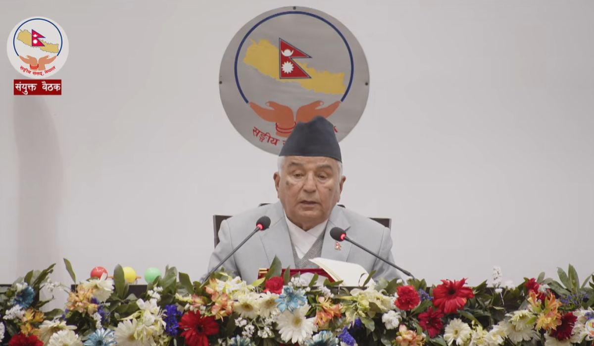 जनताको आकांक्षा अनुसार जनकल्याणकारी कानुन निर्माण गर्न राष्ट्रपति पौडेलको जोड