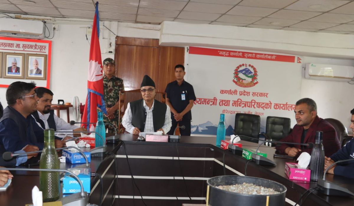 प्रदेश र स्थानीय सरकार स्वतन्त्र निकायः मुख्यमन्त्री कँडेल