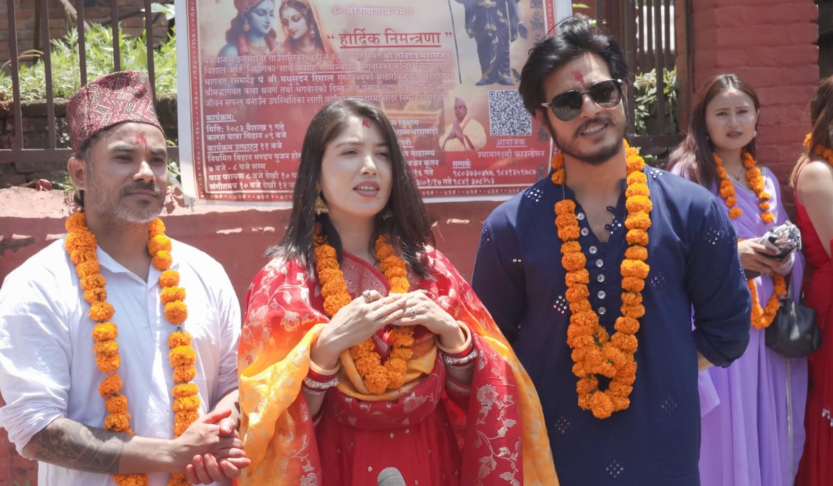 चलचित्र ‘महाराजधिराज’ को शुभमुहूर्त सम्पन्न