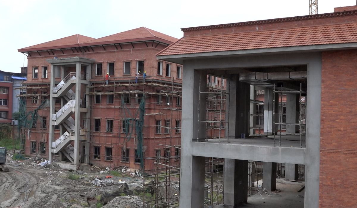 नयाँ संसद भवन अन्तिम चरणमा, प्रतिनिधि सभा अस्थायी हलबाट सञ्चालन हुने