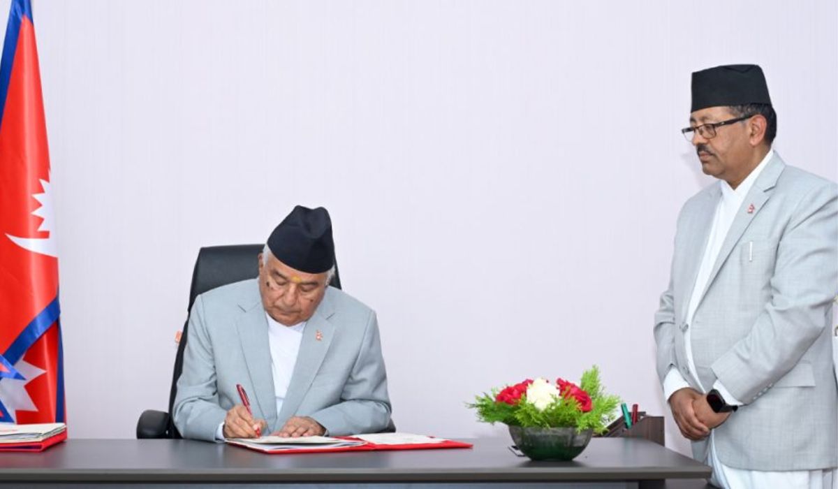 राष्ट्रपतिद्वारा केही नेपाल ऐन संशोधन गर्ने अध्यादेश जारी