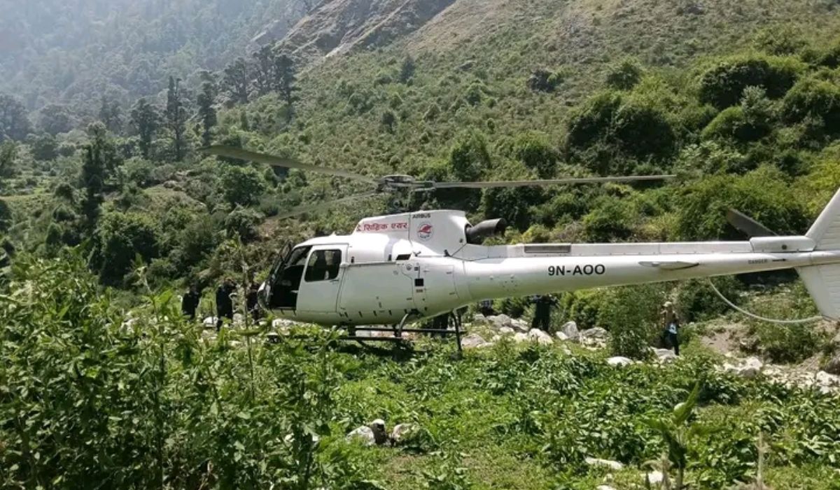 बाजुराको सीमा विवादमा झडप, घाइते चार जनाको हेलिकप्टरमार्फत उद्धार