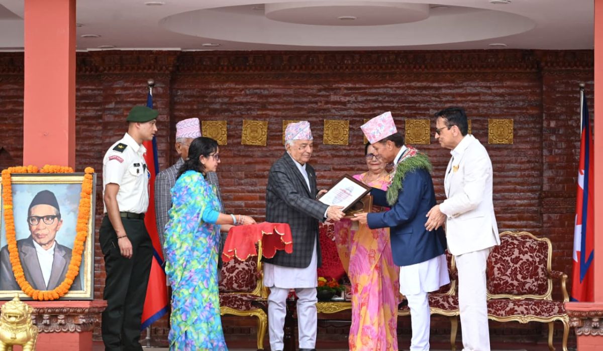 भाषा, साहित्य र संस्कृति हाम्रो मौलिक पहिचान र गौरव हुन्ः राष्ट्रपति पौडेल