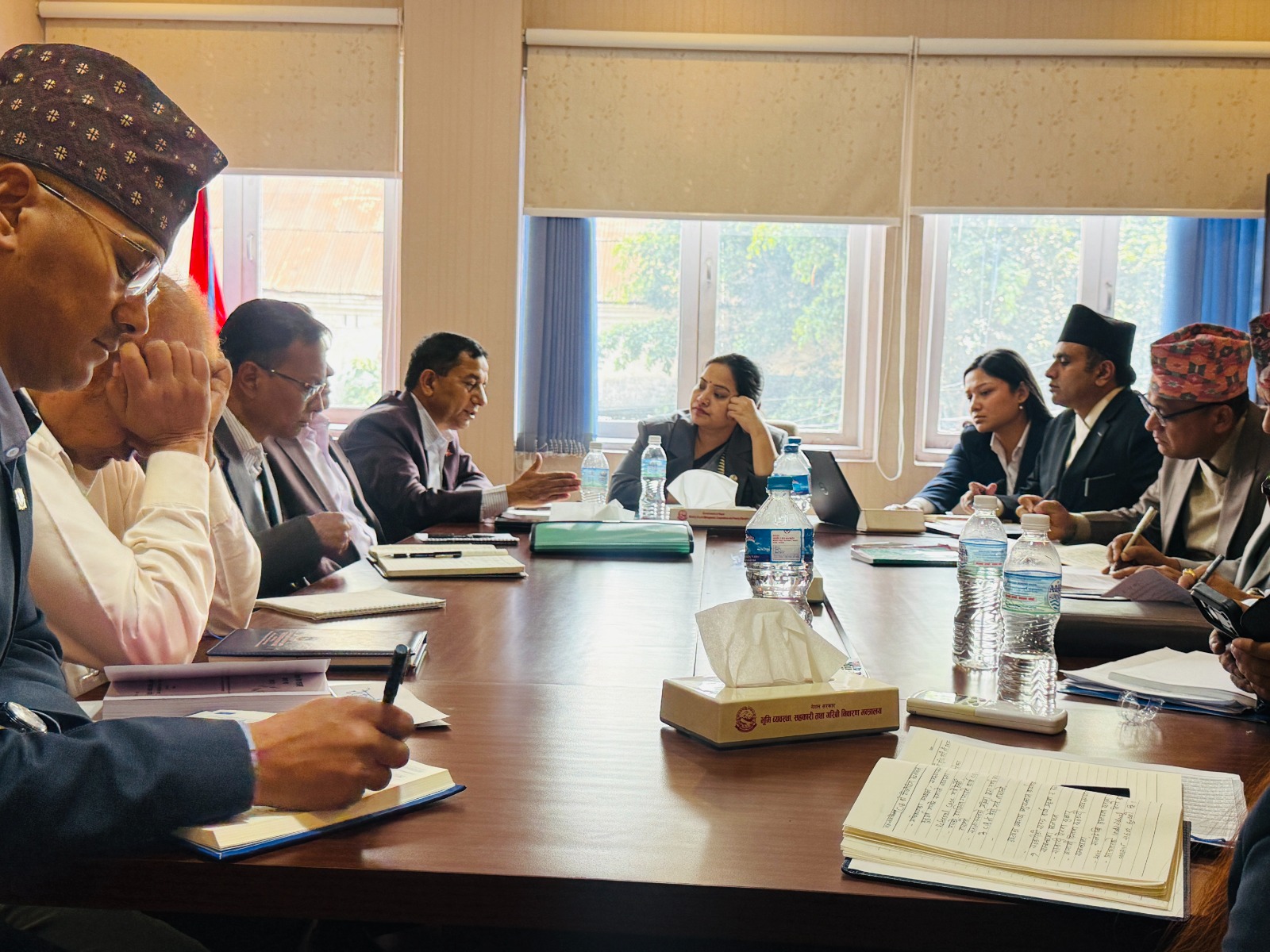 सहकारी पीडितको रकम फिर्ता गराउने विषयमा महान्यायाधिवक्ता र सीआईबी प्रमुखसँग छलफल