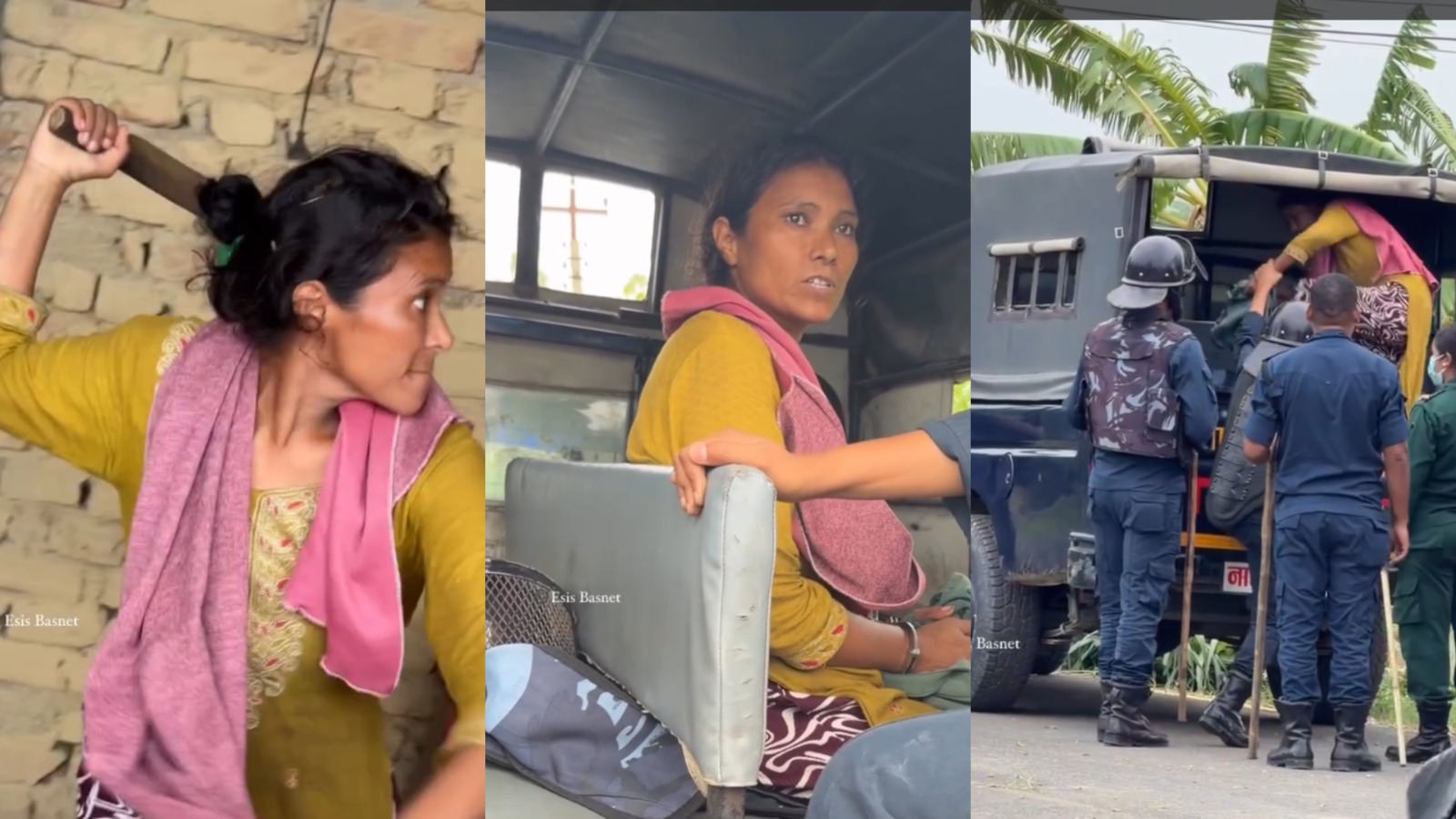 प्रहरी हवल्दारमाथि धारिलो हतियार प्रहार गर्ने महिला पक्राउ