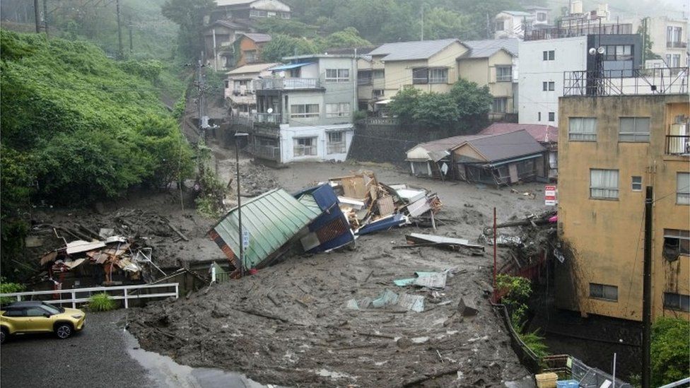 पहिरोबाट प्रभावित ३५ हजारभन्दा बढी जापानीलाई सुरक्षित स्थलमा सर्न आग्रह