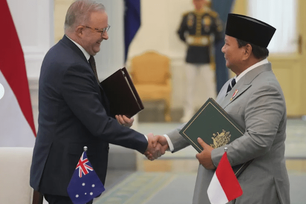 अष्ट्रेलिया र इन्डोनेसियाद्वारा नयाँ सुरक्षा सन्धिमा हस्ताक्षर