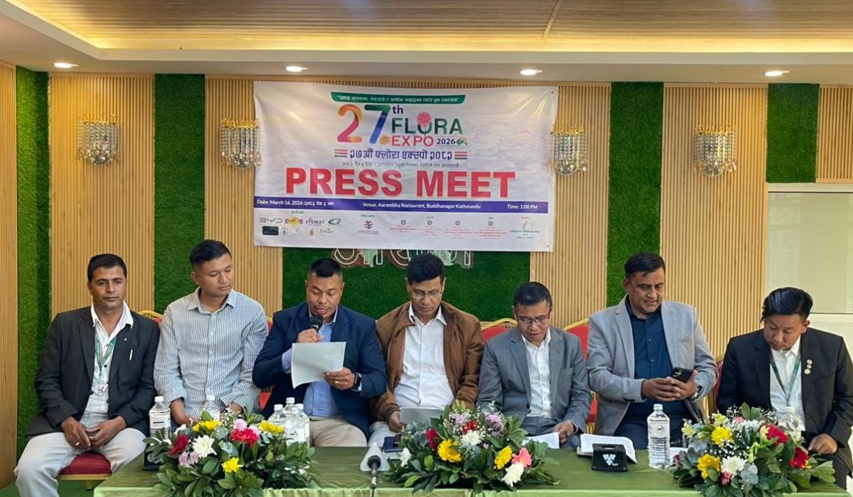 २७औँ फ्लोरा एक्स्पोमा १ करोड २० लाखभन्दा बढीको कारोबार हुने अनुमान