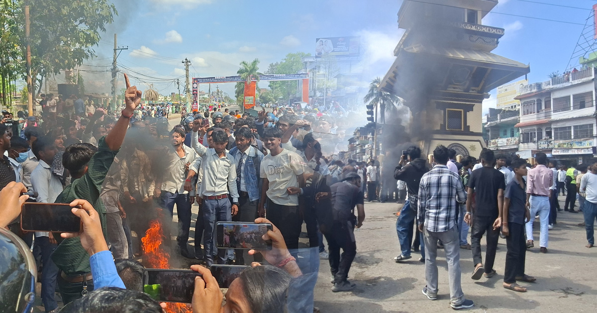 वीरगञ्जको एक शैक्षिक संस्थामा तनावग्रस्त, यस्तो छ कारण ?