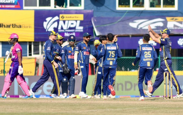 एनपीएल : विराटनगर ९ रनले विजयी