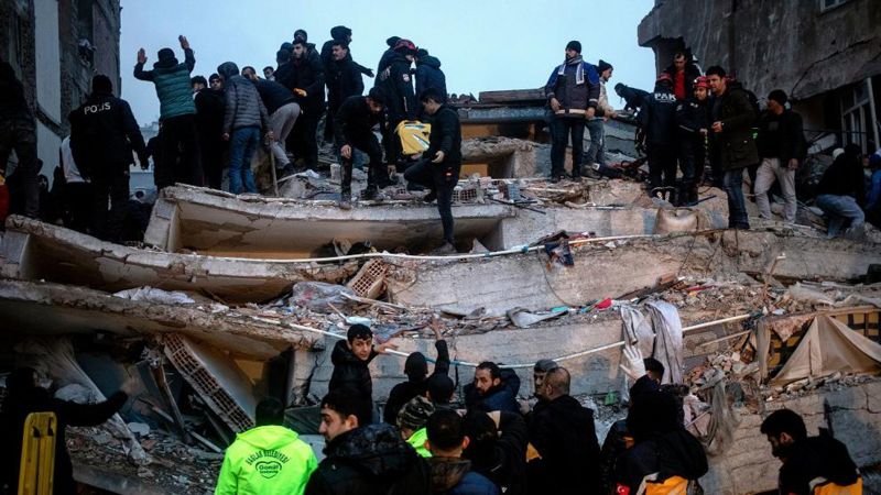 भूकम्पका कारण टर्की र सिरियामा २०० जनाको मृत्यु