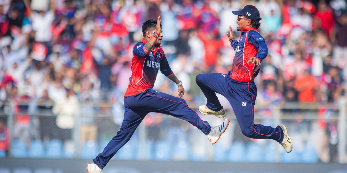 टी–२० विश्वकप : नेपाललाई सातौँ सफलता