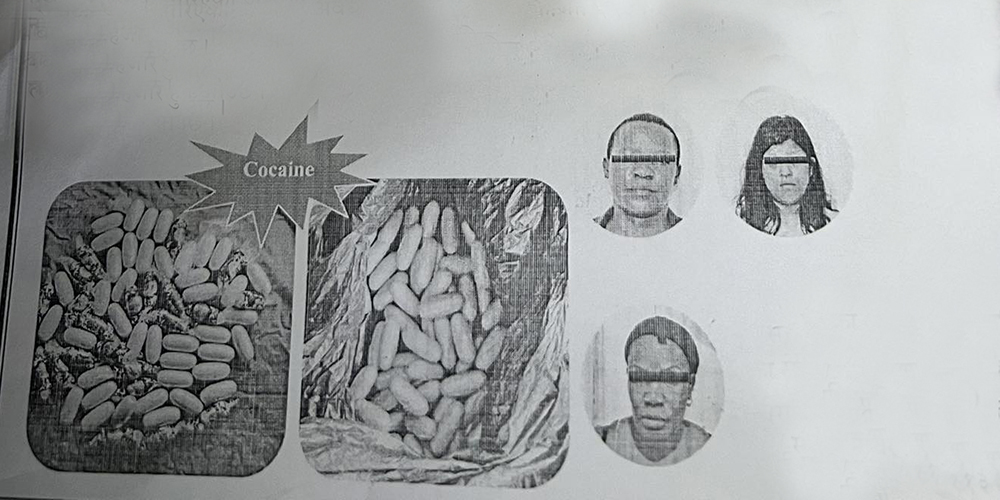 ८ करोडको कोकीनसँगै ३ विदेशी पक्राउ, भयो डरलाग्दो खुलाशा