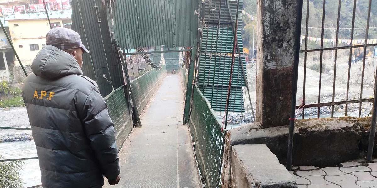 तटबन्धको विषयलाई लिएर दार्चुलास्थित नेपाल–भारत सीमामा तनाव