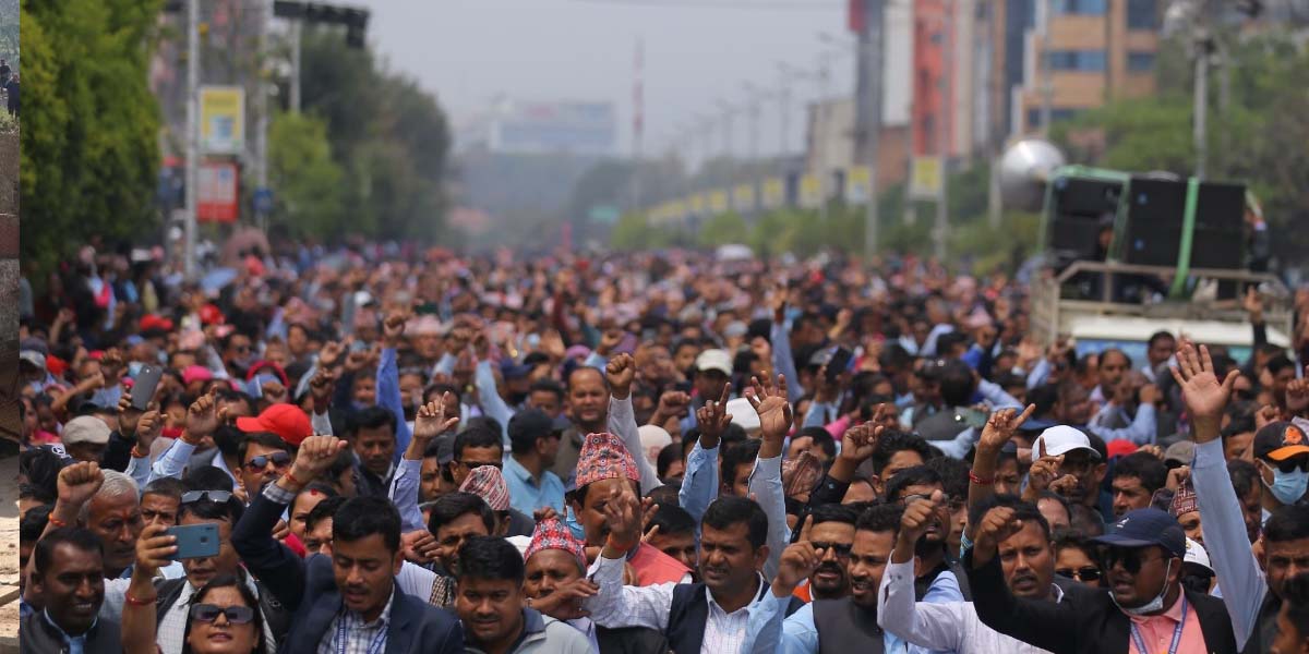 शिक्षक र सरकारबीचको वार्ता बिना निष्कर्ष टुङ्गियो