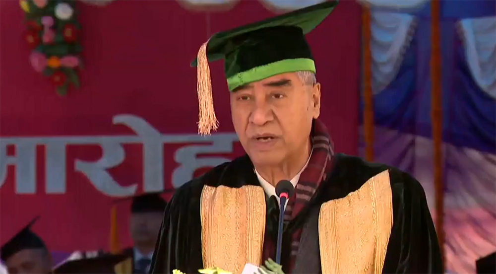 शिक्षा आर्थिक हैसियत भएका सीमित वर्गको पहुँचमा मात्रै हुनुहुँदैनः प्रधानमन्त्री देउवा 