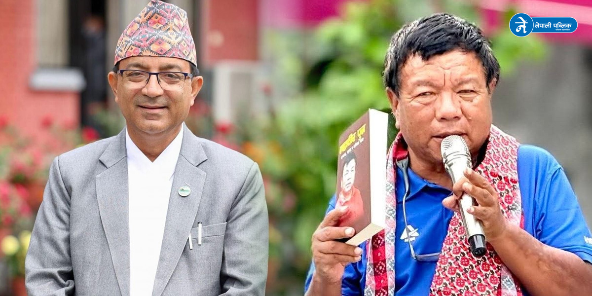 फुटपाथमा किताब नबेच्न महावीर पुनलाई मेयर आचार्यको आग्रह