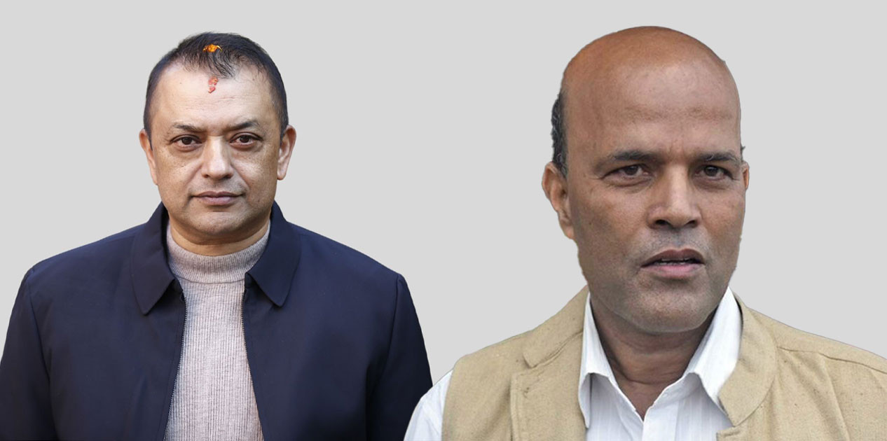 अमरेश सिंहलाई बधाई दिँदै गगनले भने, ‘सम्भव हुने काम निरन्तर गरिरहनेछु’