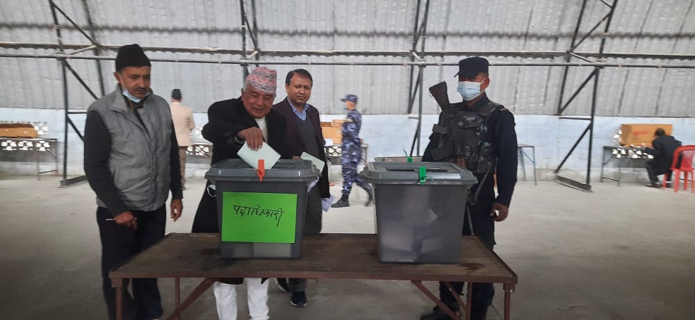 काँग्रेस महाधिवेशन : गण्डकीमा मतदान सम्पन्न, १ हजार १४६ मत खस्यो