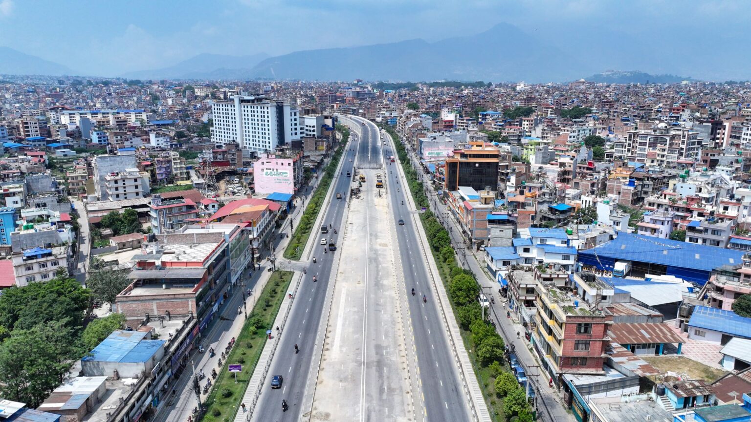 ग्वार्को फ्लाइओभरको काम अन्तिम चरणमा