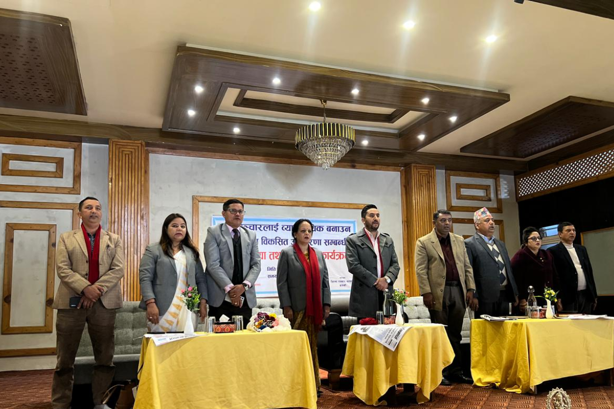 मन्त्री खरेलः देश अब निर्वाचनतर्फ अघि बढिरहेको छ