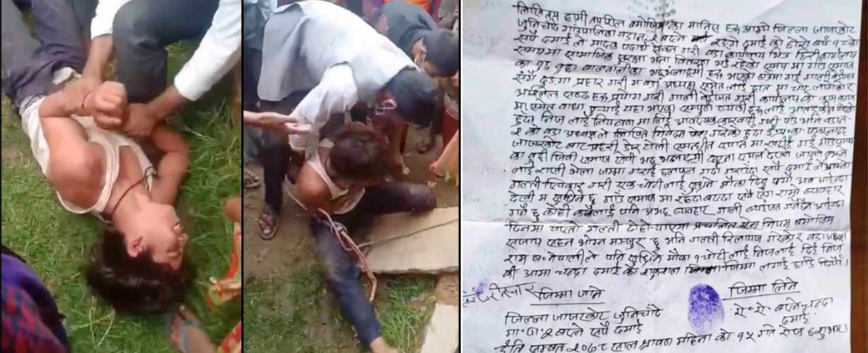 युवकलाई दाम्लाले बाँधेर निर्घात कुटपिट गरेका वडाध्यक्ष पक्राउ