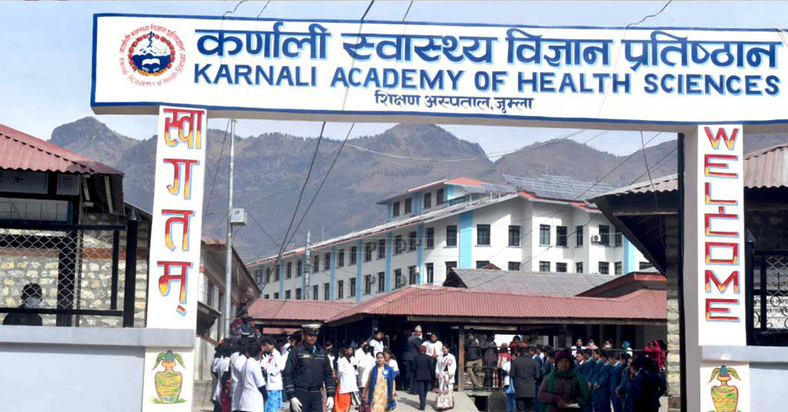 ५ बिदेशी सहित ५०  विद्यार्थी कर्णाली स्वास्थ्य विज्ञान प्रतिष्ठानमा चिकित्सा अध्ययन गर्दै