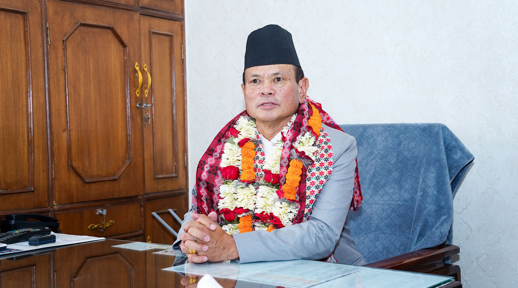 देश र जनताका पक्षमा काम गर्छु : राज्यमन्त्री गर्बुजा